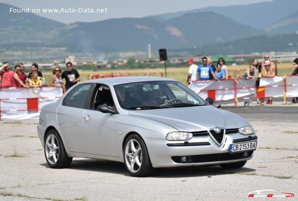1999 Alfa Romeo 156 (932) 2.5 i V6 24V (190 Hp) Automatic